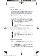 Preview for 16 page of Oricom UHF2190 Operating Instructions Manual