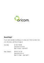 Preview for 3 page of Oricom UHF2190K Operating Instructions Manual