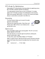 Preview for 13 page of Oricom UHF390 Operating Instructions Manual