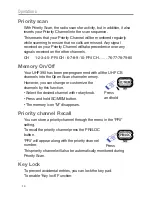 Preview for 14 page of Oricom UHF390 Operating Instructions Manual