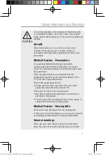 Preview for 7 page of Oricom UHF5500 Operating Instructions Manual