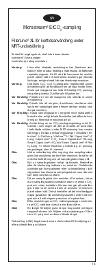 Preview for 13 page of Oridion Microstream FilterLine XL Directions For Use Manual