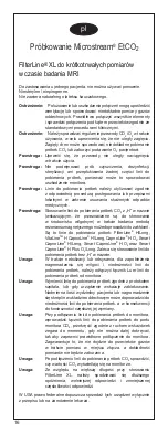 Preview for 16 page of Oridion Microstream FilterLine XL Directions For Use Manual