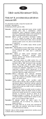 Preview for 18 page of Oridion Microstream FilterLine XL Directions For Use Manual