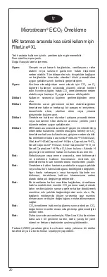 Preview for 20 page of Oridion Microstream FilterLine XL Directions For Use Manual