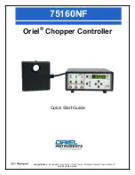 Oriel 75160NF Quick Start Manual предпросмотр