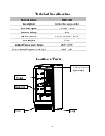 Предварительный просмотр 5 страницы Orien FSB-15OD Use And Care Manual