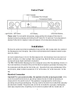 Preview for 6 page of Orien FSB-15OD Use And Care Manual