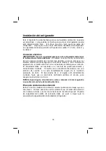 Preview for 17 page of Orien FSCD400IM Use & Care Manual