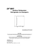 Preview for 1 page of Orien FSR-24OD User Manual