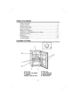 Preview for 3 page of Orien FSR500IM Use & Care Manual