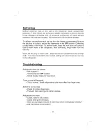 Preview for 9 page of Orien FSR500IM Use & Care Manual