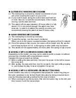 Предварительный просмотр 9 страницы Orient cem65001b Instruction Manual