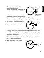 Preview for 15 page of Orient cem65001b Instruction Manual