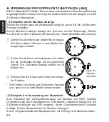 Предварительный просмотр 28 страницы Orient CFA02001B Instruction Manual