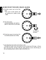 Предварительный просмотр 14 страницы Orient DA 40R Instruction Manual