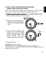 Предварительный просмотр 21 страницы Orient DA 40R Instruction Manual