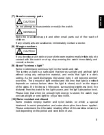 Preview for 5 page of Orient ES 46C Instruction Manual