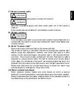 Предварительный просмотр 5 страницы Orient EW 46F Instruction Manual