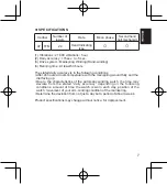 Предварительный просмотр 7 страницы Orient FFD0E004W0 Instruction Manual