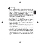 Предварительный просмотр 19 страницы Orient FFD0E004W0 Instruction Manual