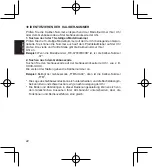 Предварительный просмотр 22 страницы Orient FFD0E004W0 Instruction Manual