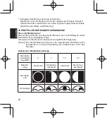 Предварительный просмотр 28 страницы Orient FFD0E004W0 Instruction Manual