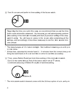 Предварительный просмотр 5 страницы Orient FTD0P005B0 Instruction Manual