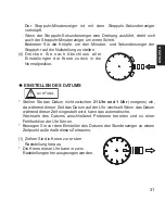 Предварительный просмотр 31 страницы Orient KU(RMC) Instruction Manual