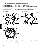 Предварительный просмотр 85 страницы Orient OrientStar DIVER'S WATCH 200m Instruction Manual