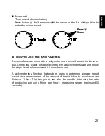 Предварительный просмотр 21 страницы Orient SY(KFF) Instruction Manual