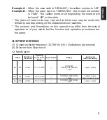 Preview for 9 page of Orient UB8A002B Series Instruction Manual