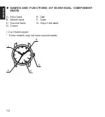 Preview for 12 page of Orient UB8A002B Series Instruction Manual