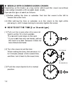 Preview for 14 page of Orient UB8A002B Series Instruction Manual