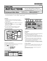 Oriental motor 4RK25GN-AM-115 Instructions preview