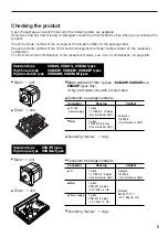 Preview for 5 page of Oriental motor CSK Series Operating Manual