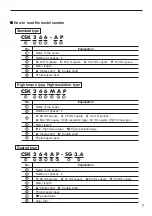 Preview for 7 page of Oriental motor CSK Series Operating Manual