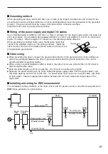 Preview for 21 page of Oriental motor CSK Series Operating Manual