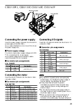 Preview for 25 page of Oriental motor CSK Series Operating Manual