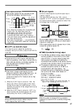 Preview for 27 page of Oriental motor CSK Series Operating Manual