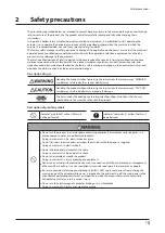 Предварительный просмотр 9 страницы Oriental motor DGB130R Operating Manual