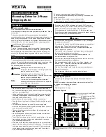 Oriental motor Vextra PK264-E2.0A Operating Manual preview