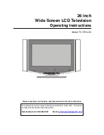 Preview for 1 page of Oriental Pacific TC1572LCD Operating Instructions Manual