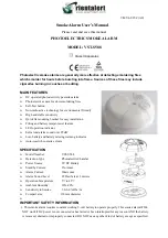 Preview for 1 page of Orientalert VST-S588 User Manual