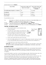 Preview for 6 page of Orientalert VST-WS588IH User Manual