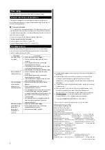 Preview for 4 page of Orientalmotor FPW Series Operating Manual