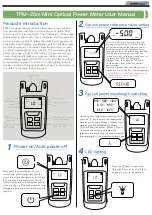 OrienTek TPM-25m Quick Start Manual preview