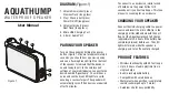 Preview for 1 page of Origaudio Aquathump User Manual