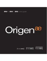 Предварительный просмотр 1 страницы Origen ae S10V User Manual