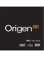 Preview for 1 page of Origen ae S21T User Manual